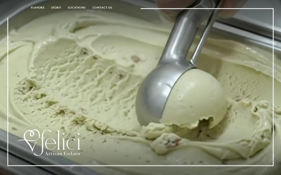 Felici Artisan Gelato screen 1